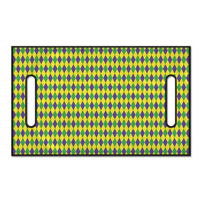 Mardi Gras Fat Tuesday Pattern Print Golf Cart Seat Cover