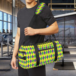 Mardi Gras Fat Tuesday Pattern Print Gym Bag