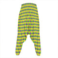 Mardi Gras Fat Tuesday Pattern Print Hammer Pants