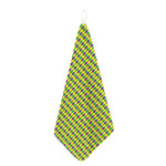 Mardi Gras Fat Tuesday Pattern Print Hand Towel