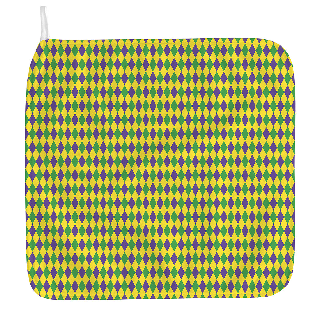 Mardi Gras Fat Tuesday Pattern Print Hand Towel
