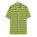 Mardi Gras Fat Tuesday Pattern Print Hawaiian Shirt