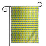 Mardi Gras Fat Tuesday Pattern Print House Flag