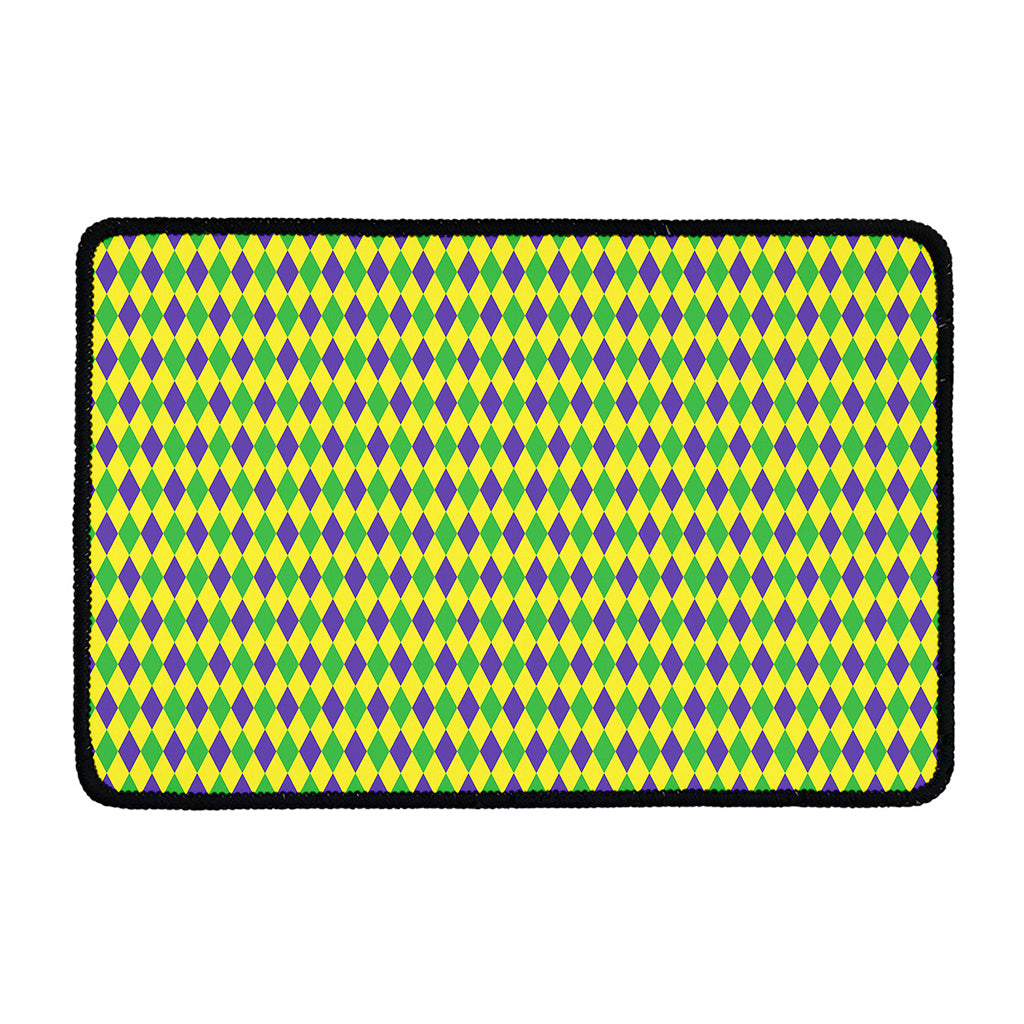 Mardi Gras Fat Tuesday Pattern Print Kitchen Mat