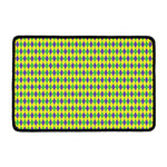 Mardi Gras Fat Tuesday Pattern Print Kitchen Mat
