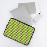 Mardi Gras Fat Tuesday Pattern Print Laptop Sleeve