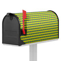 Mardi Gras Fat Tuesday Pattern Print Mailbox Cover