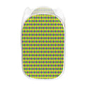 Mardi Gras Fat Tuesday Pattern Print Mesh Laundry Hamper