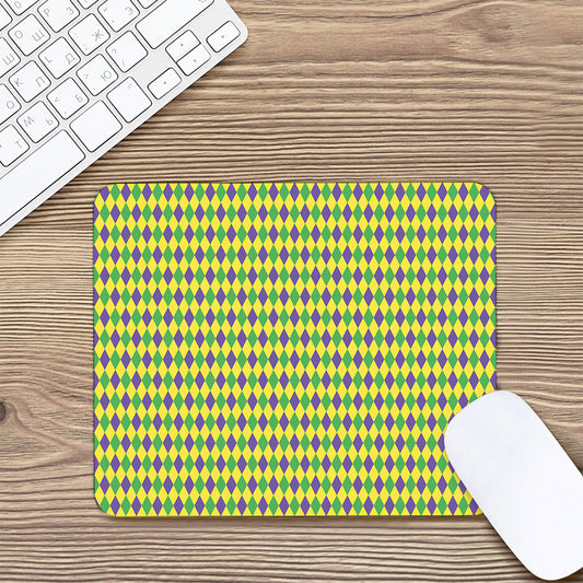 Mardi Gras Fat Tuesday Pattern Print Mouse Pad