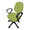 Mardi Gras Fat Tuesday Pattern Print Office Chair Cover