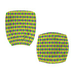 Mardi Gras Fat Tuesday Pattern Print Office Chair Cover