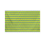 Mardi Gras Fat Tuesday Pattern Print Polyester Flag