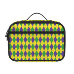 Mardi Gras Fat Tuesday Pattern Print Portable Lunch Bag