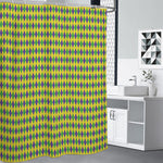 Mardi Gras Fat Tuesday Pattern Print Premium Shower Curtain