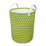 Mardi Gras Fat Tuesday Pattern Print Round Laundry Basket