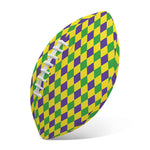 Mardi Gras Fat Tuesday Pattern Print Rugby Ball