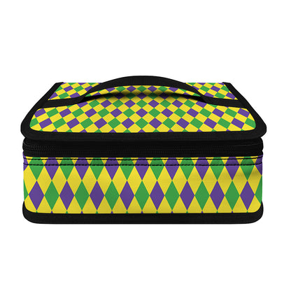 Mardi Gras Fat Tuesday Pattern Print Small Lunch Bag