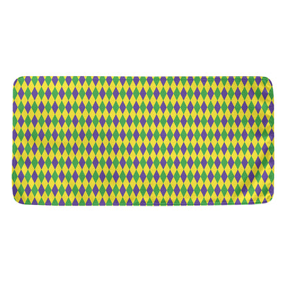 Mardi Gras Fat Tuesday Pattern Print Towel