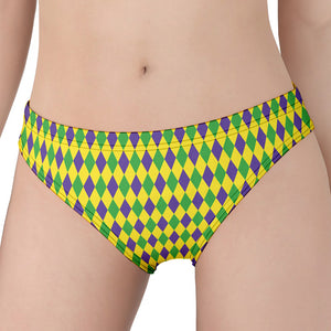 Mardi Gras Fat Tuesday Pattern Print Women's Panties