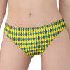 Mardi Gras Fat Tuesday Pattern Print Women's Panties