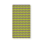 Mardi Gras Fat Tuesday Zigzag Print Baby Crib Sheet