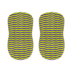 Mardi Gras Fat Tuesday Zigzag Print Bar Stool Covers