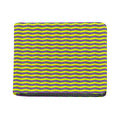 Mardi Gras Fat Tuesday Zigzag Print Bifold Wallet