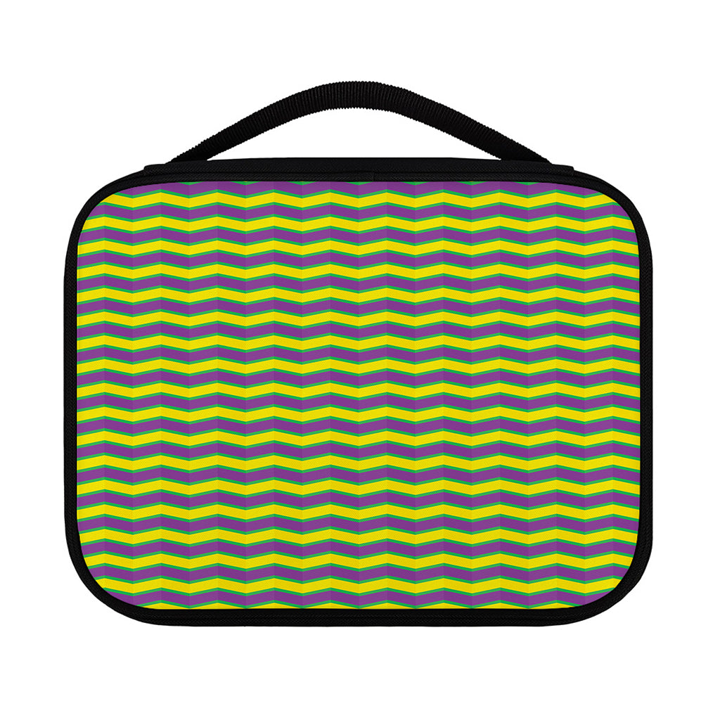 Mardi Gras Fat Tuesday Zigzag Print Classic Bible Case