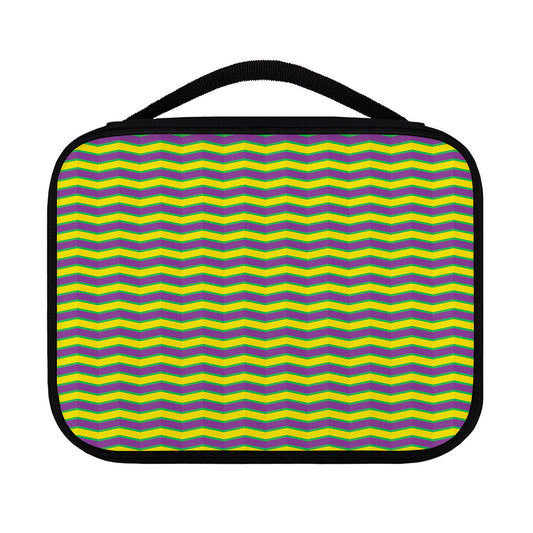 Mardi Gras Fat Tuesday Zigzag Print Classic Bible Case