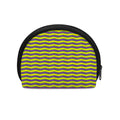 Mardi Gras Fat Tuesday Zigzag Print Coin Purse