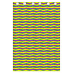 Mardi Gras Fat Tuesday Zigzag Print Curtain
