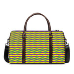 Mardi Gras Fat Tuesday Zigzag Print Duffle Bag