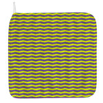 Mardi Gras Fat Tuesday Zigzag Print Hand Towel