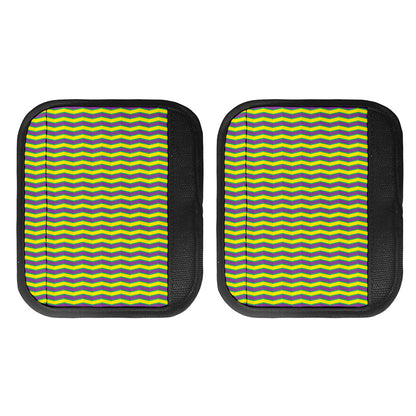 Mardi Gras Fat Tuesday Zigzag Print Handle Covers