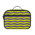 Mardi Gras Fat Tuesday Zigzag Print Portable Lunch Bag