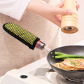 Mardi Gras Fat Tuesday Zigzag Print Skillet Handle Cover
