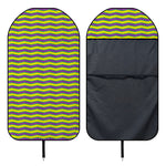 Mardi Gras Fat Tuesday Zigzag Print Waterproof Car Seat Cover