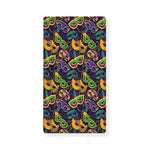 Mardi Gras Festival Pattern Print Baby Crib Sheet