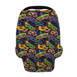 Mardi Gras Festival Pattern Print Baby Seat Cover