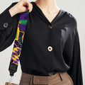 Mardi Gras Festival Pattern Print Bag Strap