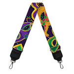 Mardi Gras Festival Pattern Print Bag Strap