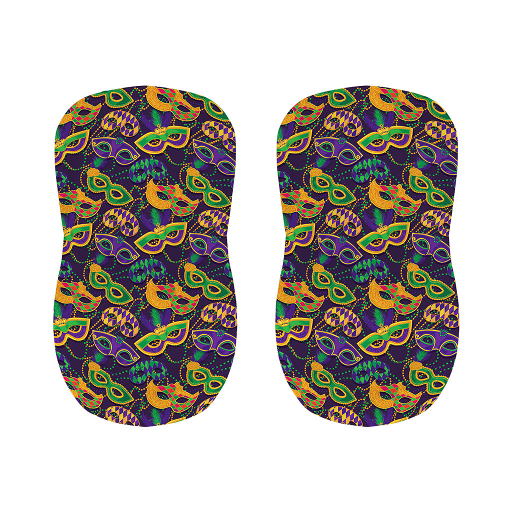 Mardi Gras Festival Pattern Print Bar Stool Covers