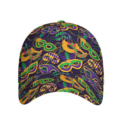 Mardi Gras Festival Pattern Print Baseball Cap