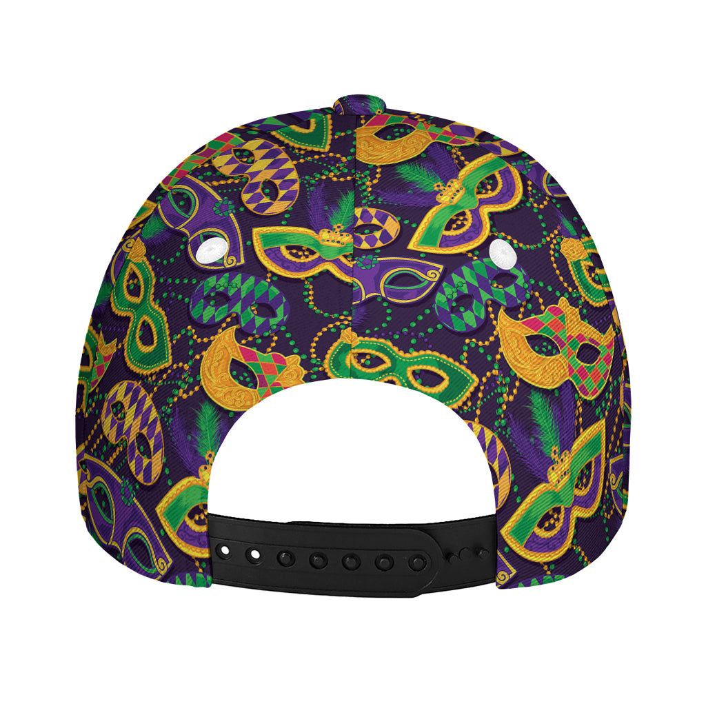 Mardi Gras Festival Pattern Print Baseball Cap
