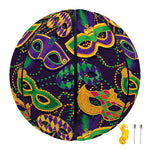 Mardi Gras Festival Pattern Print Basketball