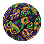 Mardi Gras Festival Pattern Print Basketball