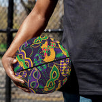 Mardi Gras Festival Pattern Print Basketball
