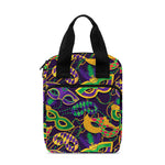 Mardi Gras Festival Pattern Print Bible Tote Bag