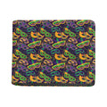 Mardi Gras Festival Pattern Print Bifold Wallet