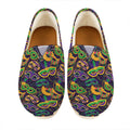 Mardi Gras Festival Pattern Print Casual Shoes